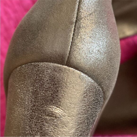 Hermes Elegant Silver cut out Knee-High Boots, US8 - Picture 7 of 9